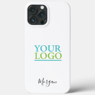 Ihr Logo/Kunst/Foto, DIY-Name in schwarzer Schrift Case-Mate iPhone Hülle