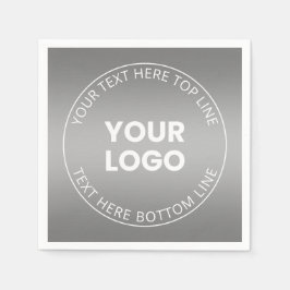 Ihr Logo mit oder ohne Farbabweichung Serviette