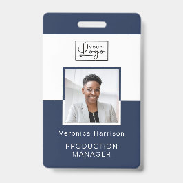 Ihr Logo Mitarbeiter Foto ID Abzeichen Lanyard Ausweis