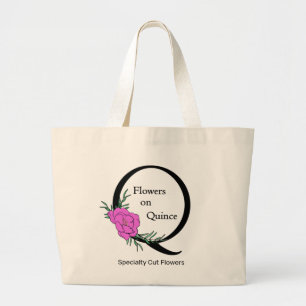 Ihr Logo Moderne Farm Totbeutel für die Blume Jumbo Stoffbeutel