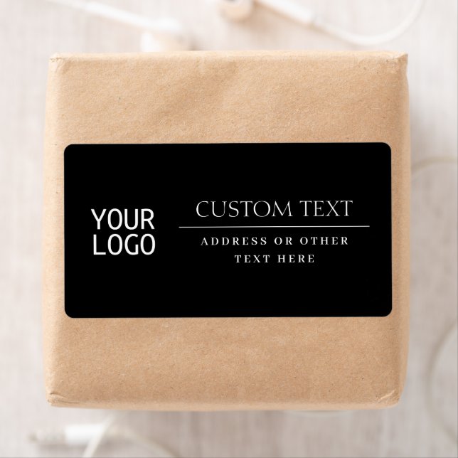 Ihr Logo | Moderne Klassik Schwarz & Weiß (Insitu)