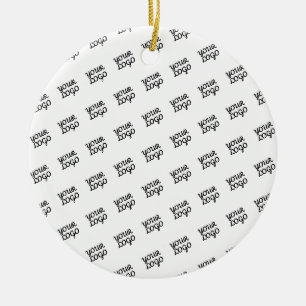 Ihr Logo modernes diagonal wiederholtes Design Keramik Ornament