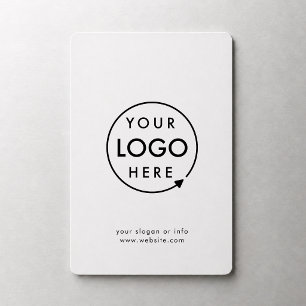 Ihr Logo   Modernes Minimalistisches Geschäft Korp Magnet