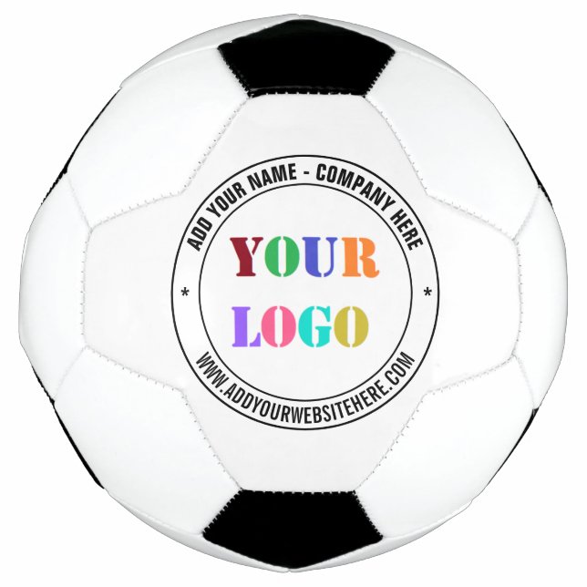 Ihr Logo Name Info Markenfußball Beispiel Fußball (Vorderseite)