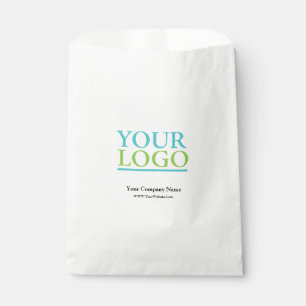 Ihr Logo, Name und Website-Angebot Geschenktütchen