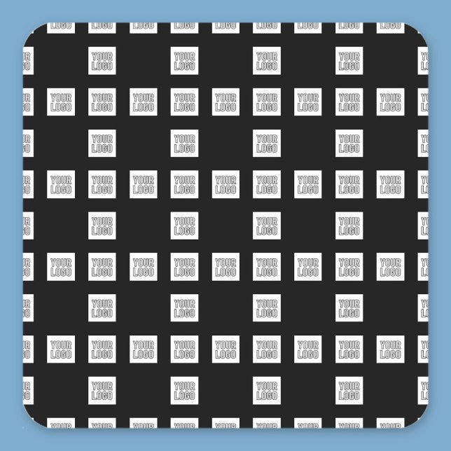 Ihr Logo oder Bild Einzigartiges, sich wiederholen Quadratischer Aufkleber (Von Creator hochgeladen)
