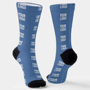 Ihr Logo oder Bild Muster für vertikale Streifen Socken