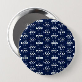 Ihr Logo oder Bild-Wiederholungsmuster | Marinebla Button