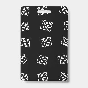 Ihr Logo oder Bild Zufällig aussehende Vorlage Ausweis