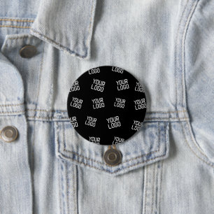 Ihr Logo oder Bild Zufällig aussehende Vorlage Button