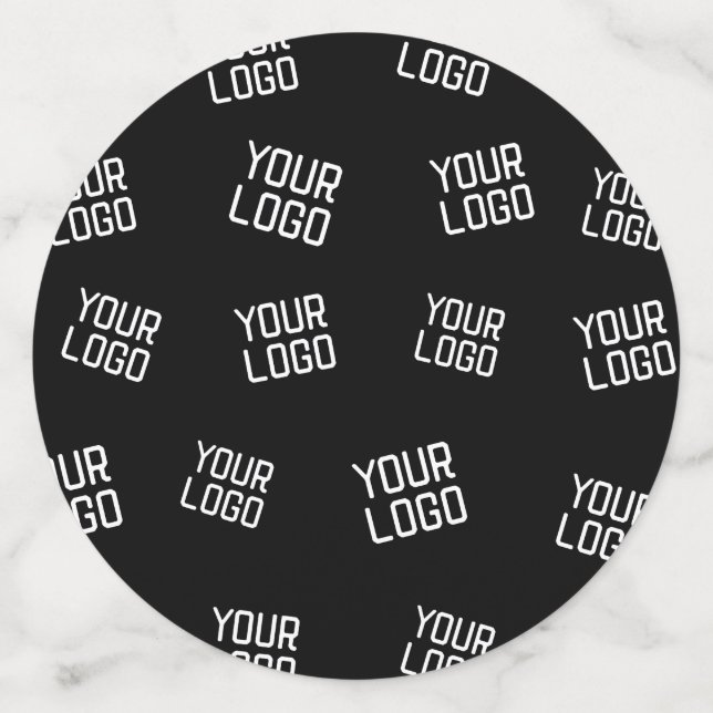 Ihr Logo oder Bild | Zufällige Suchvorlage Konfetti (Groß Rückseite)