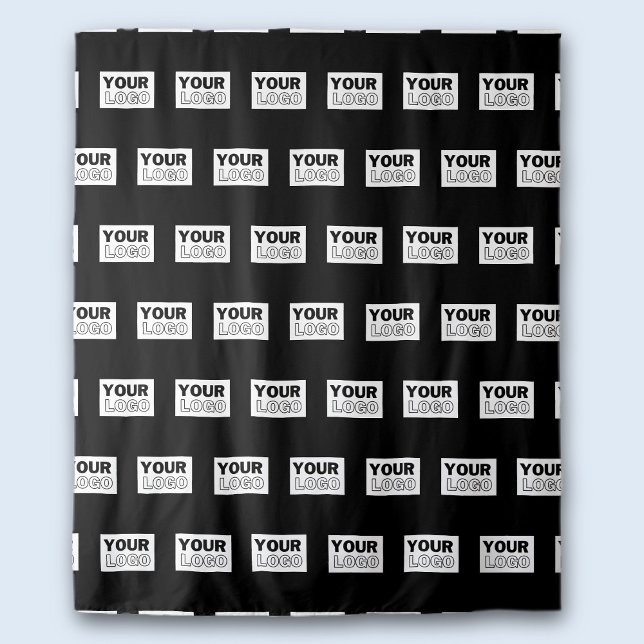 Ihr Logo oder Design | Bearbeitbarer Farbhintergru Wandteppich (Von Creator hochgeladen)