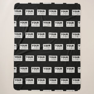 Ihr Logo oder Design   Hintergrund mit editierbare Sherpadecke