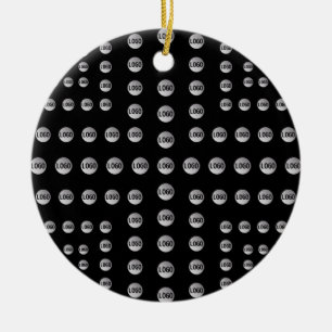 Ihr Logo oder ein beliebiges Bild Einzigartiges Keramik Ornament