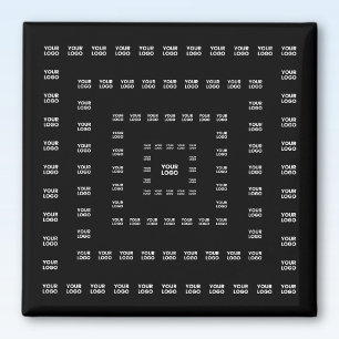 Ihr Logo oder ein beliebiges Design/Bild Quadrat Magnet