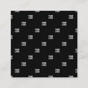 Ihr Logo oder ein Bild   Diagonale Streifen Begleitkarte