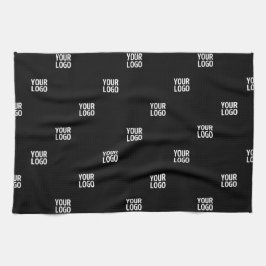 Ihr Logo oder ein Bild | Diagonale Streifen Geschirrtuch