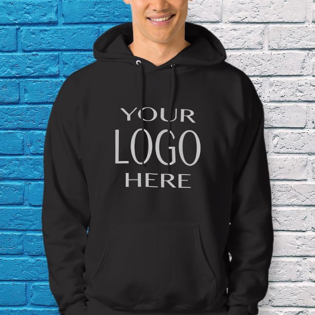 Ihr Logo oder Foto | Einfacher Bildaustausch Hoodie (Von Creator hochgeladen)