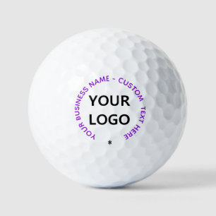 Ihr Logo oder Foto für benutzerdefinierte Text-Bri Golfball