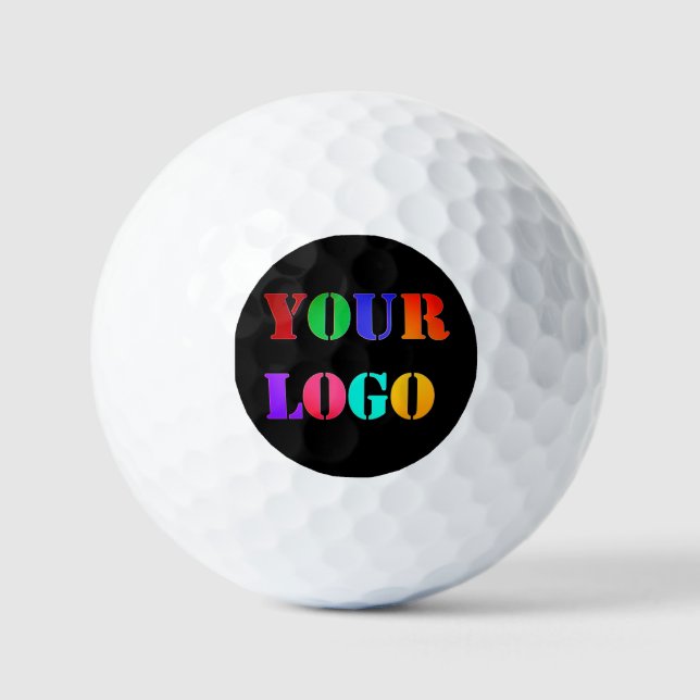 Ihr Logo oder Foto Golf Balls Briefmarke - Benutze Golfball (Vorderseite)