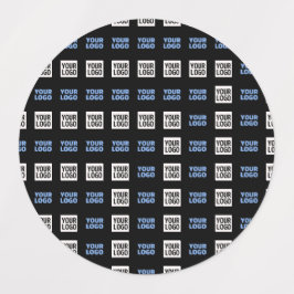 Ihr Logo oder hochgeladenes Bild | Geometrisches M Etiketten