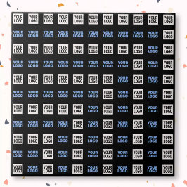 Ihr Logo oder hochgeladenes Bild | Geometrisches M Fliese