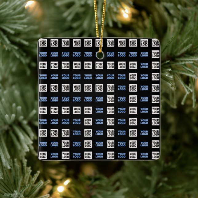 Ihr Logo oder hochgeladenes Bild | Geometrisches M Keramikornament (Baum)