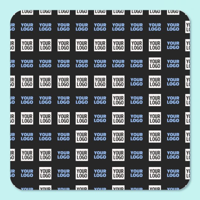Ihr Logo oder hochgeladenes Bild | Geometrisches M Quadratischer Aufkleber (Von Creator hochgeladen)