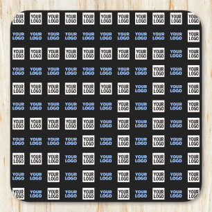 Ihr Logo oder hochgeladenes Bild   Geometrisches M Rechteckiger Pappuntersetzer