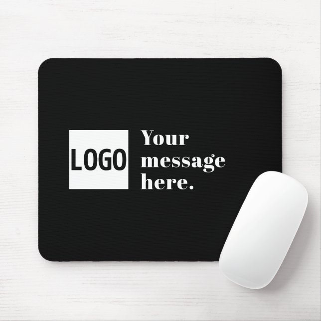 Ihr Logo oder hochgeladenes Bild und editierbarer  Mousepad (Mit Mouse)