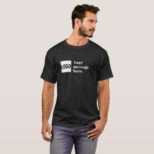 Ihr Logo oder hochgeladenes Bild und editierbarer  T-Shirt