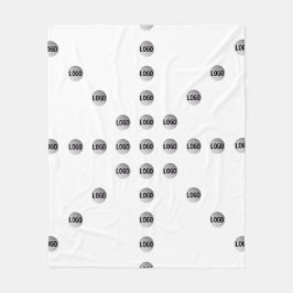 Ihr Logo oder jedes hochgeladene Bild | Star Patte Fleecedecke