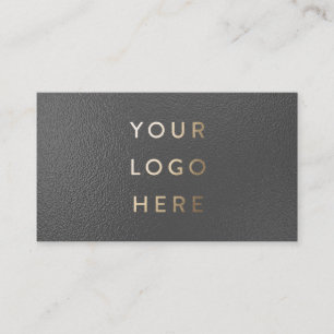 Ihr Logo Premium Dick Faux-Metallisch Corporate Visitenkarte
