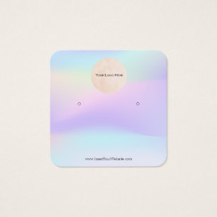 Ihr Logo-Rainbow-HolographicLight-Earring-Display
