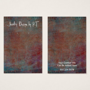 Ihr Logo Red Blue Grunge Holder Display