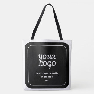 Ihr Logo & Slogan oder anderer Text Schwarz & We