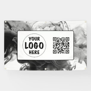 Ihr Logo Smokey Gothic Monochrome Banner
