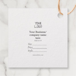 Ihr Logo Social Media QR-Code Geschenkanhänger