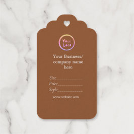 Ihr Logo Social Media QR-Code Geschenkanhänger