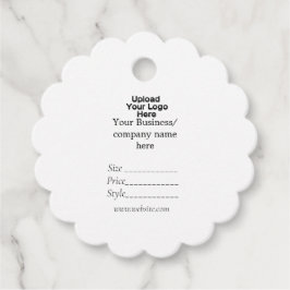 Ihr Logo Social Media QR-Code Geschenkanhänger