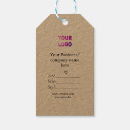 Ihr Logo Social Media QR-Code Geschenkanhänger