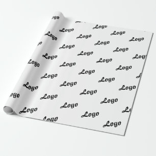 IHR LOGO STILVOLL MODERNES KLEINES UNTERNEHMEN GESCHENKPAPIER