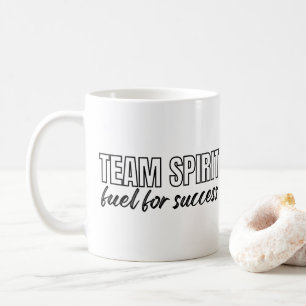 Ihr Logo Team Spirit Inspiration Office-Mitarbeite Kaffeetasse