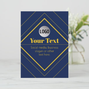 Ihr Logo und anpassbares Design Template