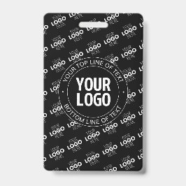 Ihr Logo und Ihr benutzerdefinierter Text mit Logo Ausweis