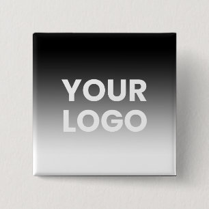 Ihr Logo und moderner, editierbarer Farbverlauf Button