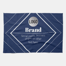 Ihr Logo und modernes, anpassbares Design | Marine Geschirrtuch