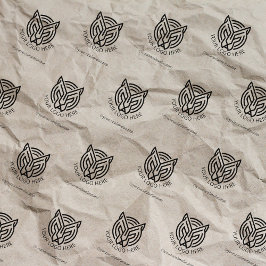 Ihr Logo und soziale Medien, Verpackungsgeschäft Gummistempel