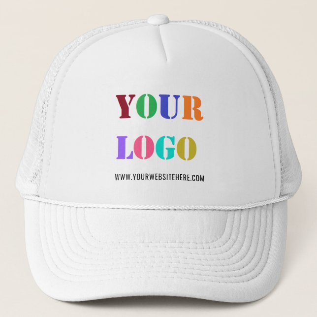 Ihr Logo Website Trucker Hat Werbegeschäft Truckerkappe (Vorderseite)