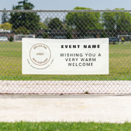 Ihr Logo-Website-Willkommensveranstaltung Banner